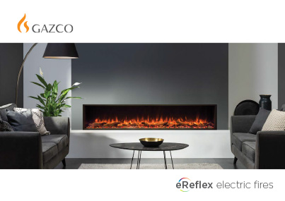 Gazco electric fires brochure