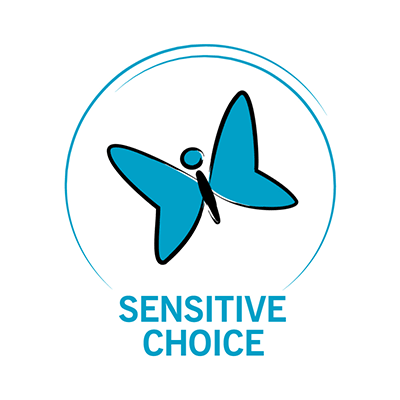 daikin sensitive choice logo with animated butterfly