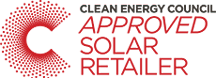 Clean Energy Council Solar Approved Retailer logo