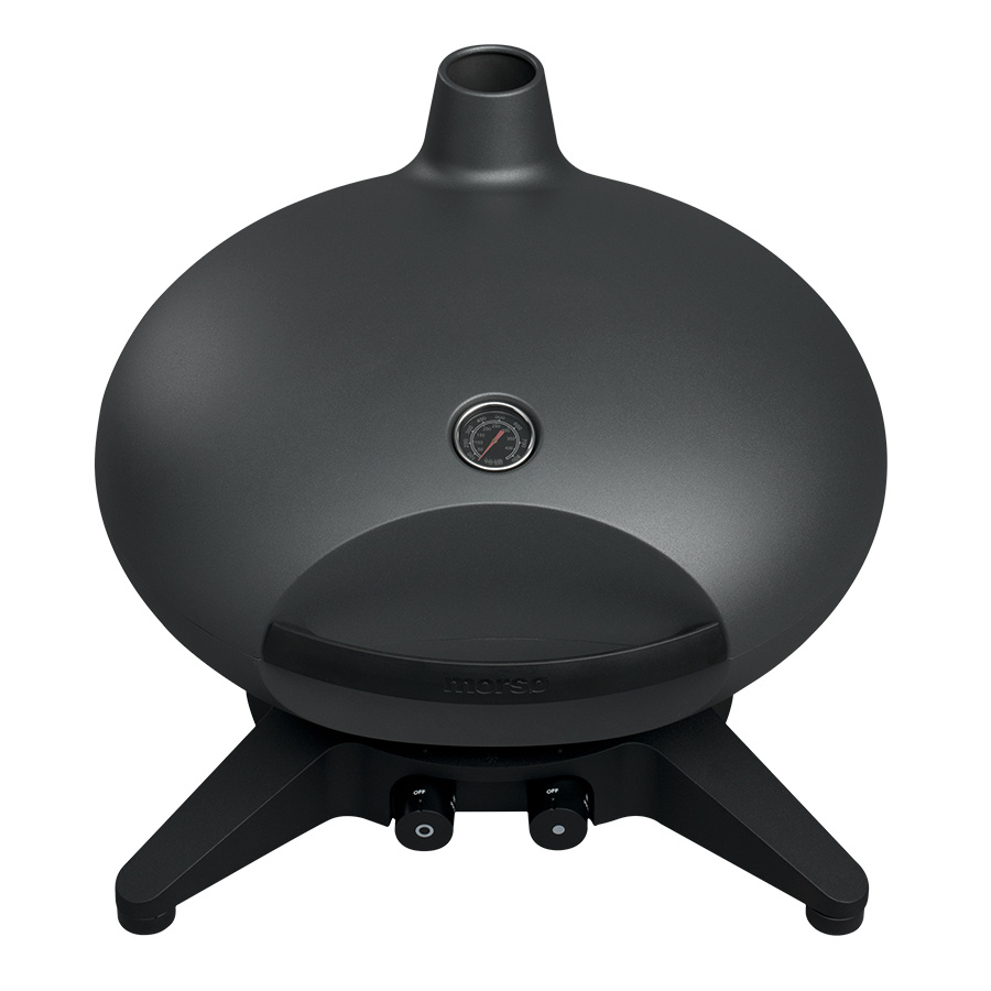 Morso gas barbecue with lid closed