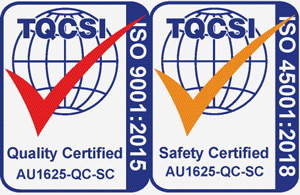 quality and safety certification badge