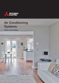 Front cover of Mitsubishi Electric Zone Controller brochure