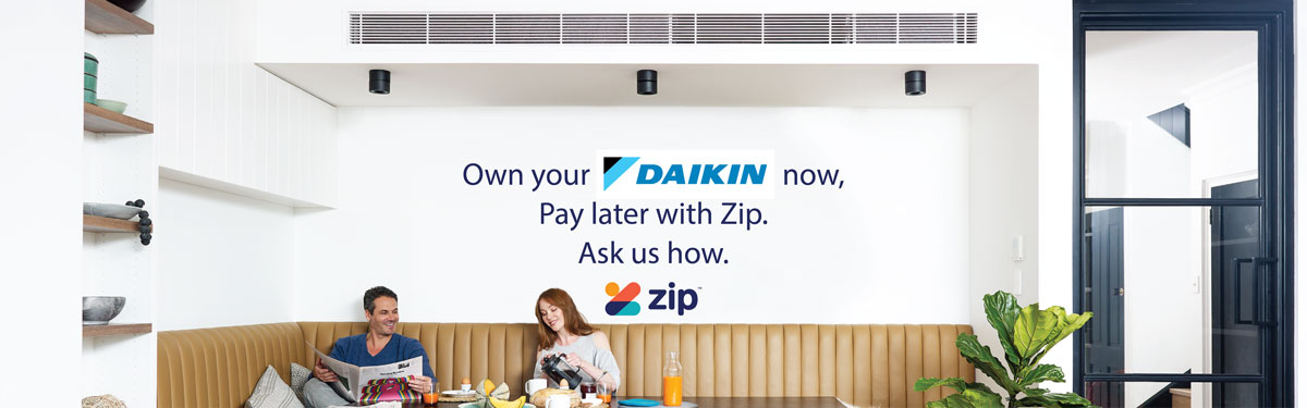 Daikin ZIP interest free payment offer