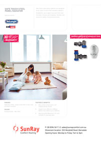 Front cover of Delonghi safe touch radiator heating offered by Glow