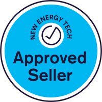 australian new energy tech approved seller logo on glow website
